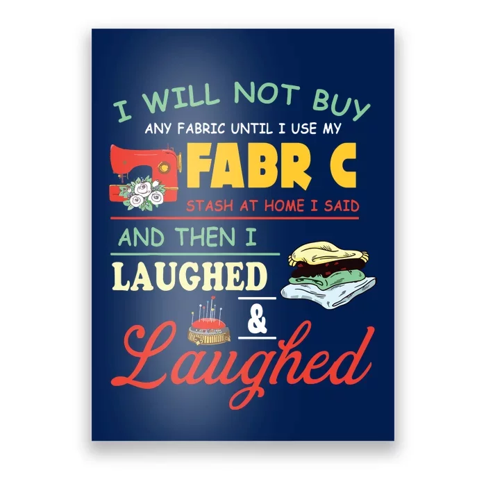 Funny Quilting Sewing Sayings Sewer Quilter Poster