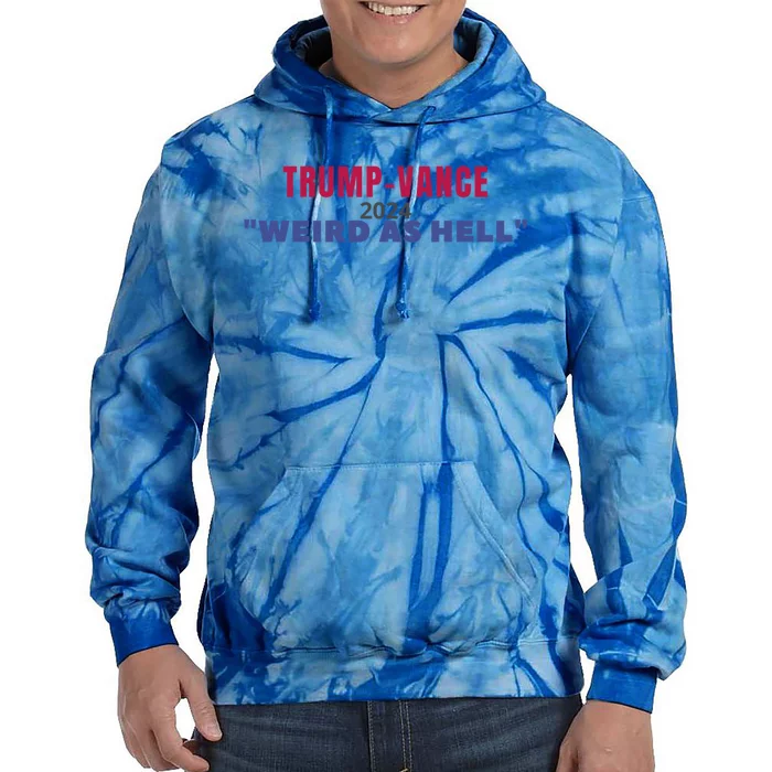 Funny Quote Trump Vance 2024 Voting Political Election Voter Gift Tie Dye Hoodie