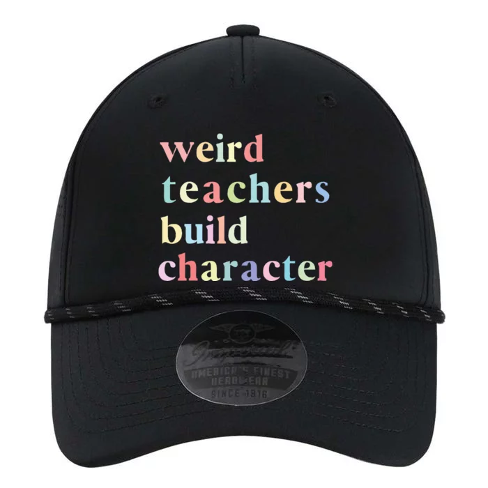 Funny Quotes Weird Teachers Build Character Teacher Performance The Dyno Cap