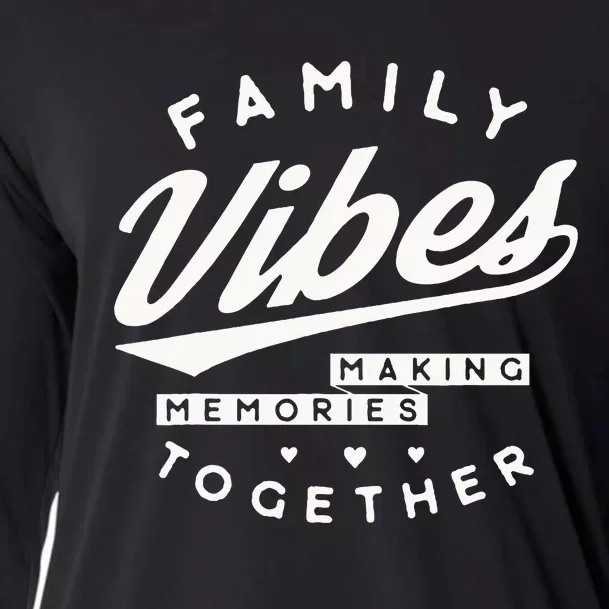 Family Reunion 2024 Family Vibes Making Memories Matching Cooling Performance Long Sleeve Crew