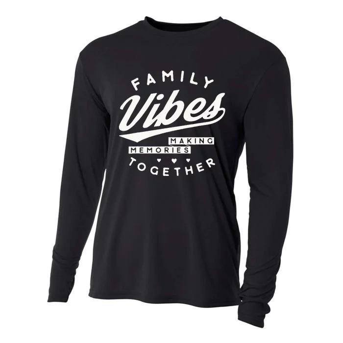 Family Reunion 2024 Family Vibes Making Memories Matching Cooling Performance Long Sleeve Crew