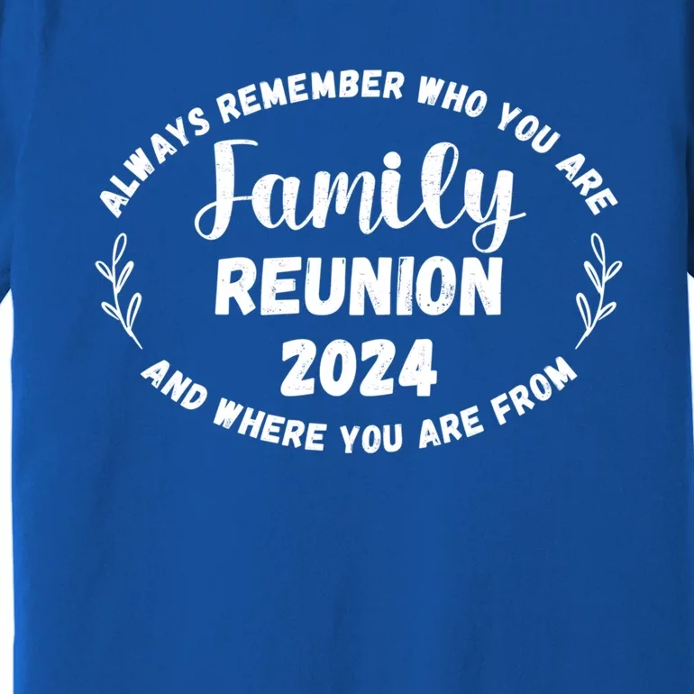 Family Reunion 2024 Family Party 2024 Gift Premium T-Shirt