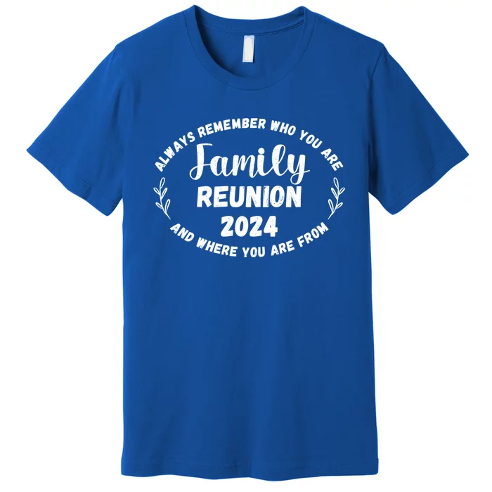 Family Reunion 2024 Family Party 2024 Gift Premium T-Shirt