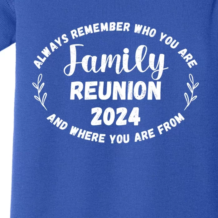 Family Reunion 2024 Family Party 2024 Gift Baby Bodysuit