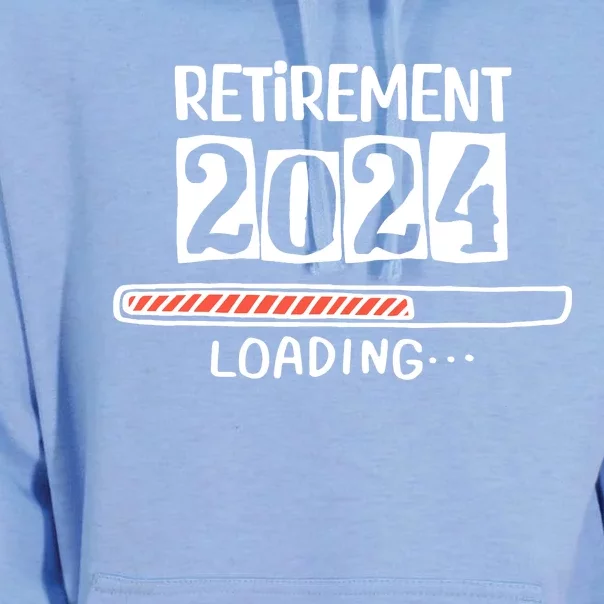 Funny Retirement 2024 Loading Countdown In Progress Unisex Surf Hoodie