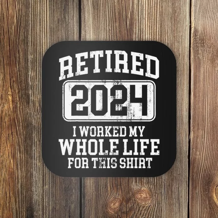 Funny Retired 2024 Retirement Coaster