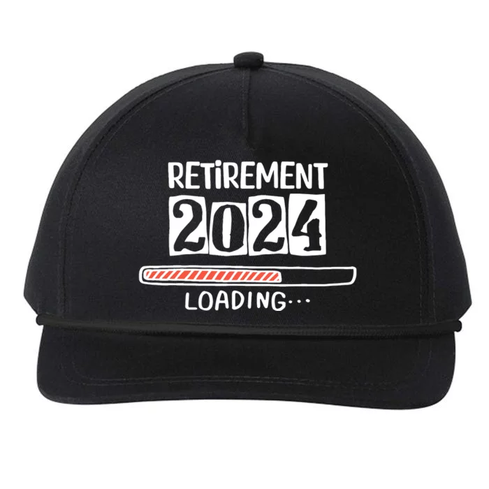 Funny Retirement 2024 Loading Countdown In Progress Snapback Five-Panel Rope Hat