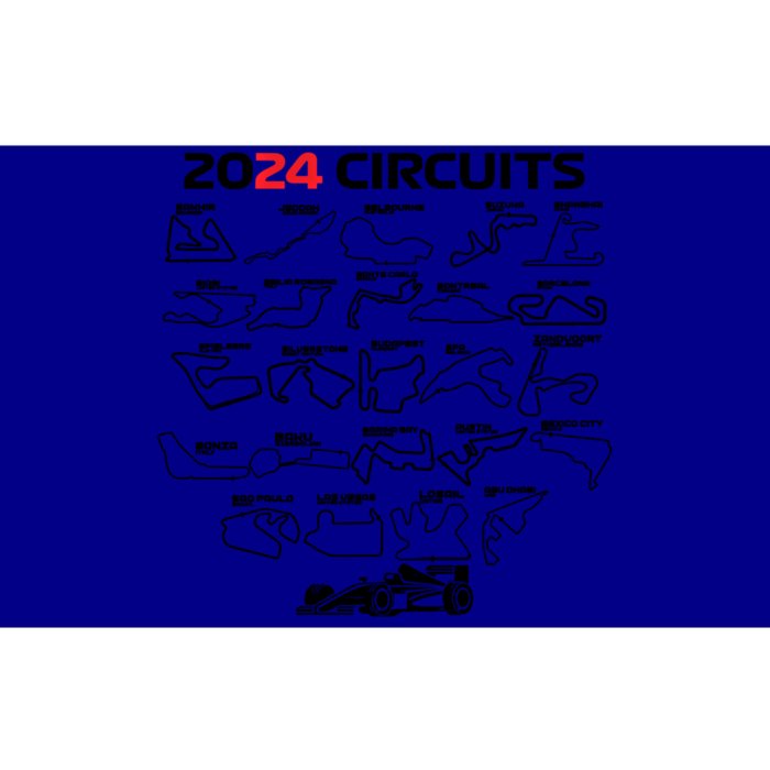 Formula Racing 2024 Circuits Race Car Formula Racing Gift Bumper Sticker