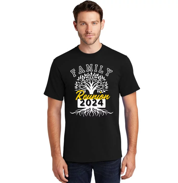 Family Reunion 2024 Attend Meeting Group Vintage Tall T-Shirt