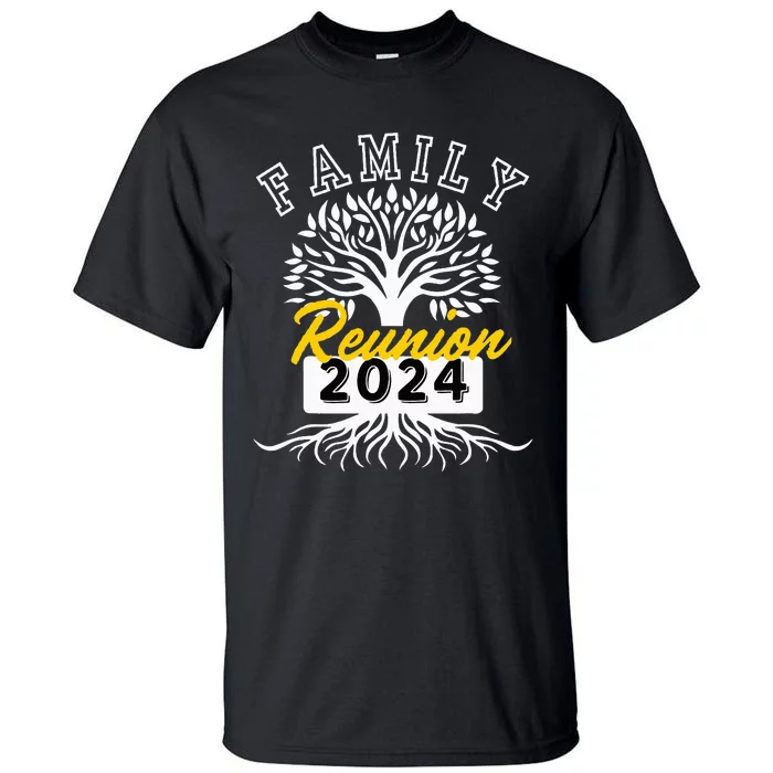 Family Reunion 2024 Attend Meeting Group Vintage Tall T-Shirt