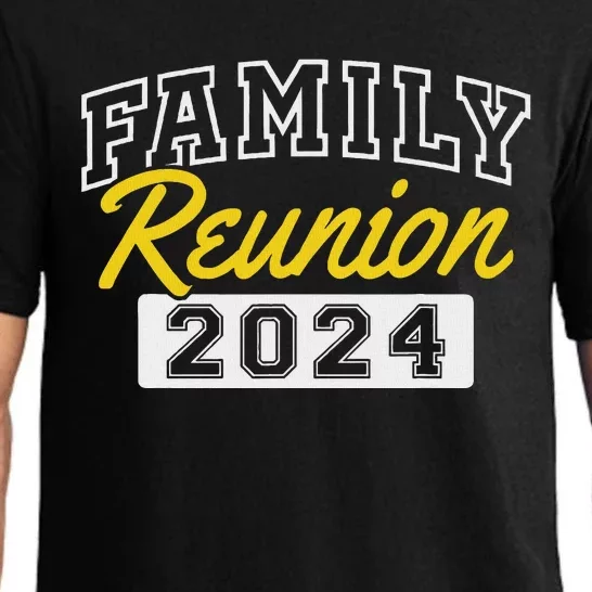 Family Reunion 2024 Gathering Fun Celebration Pajama Set