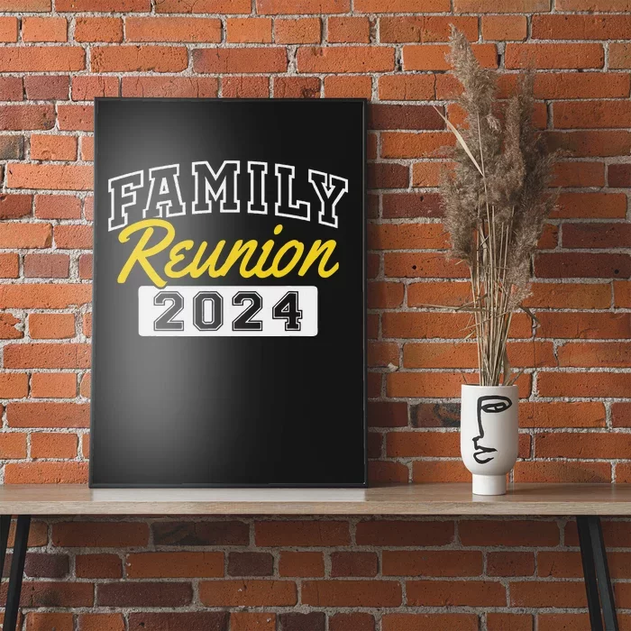 Family Reunion 2024 Gathering Fun Celebration Poster