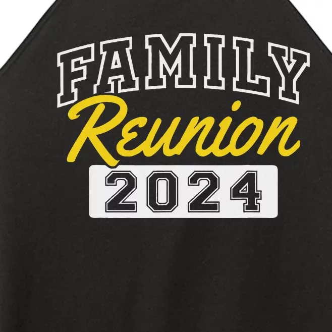 Family Reunion 2024 Gathering Fun Celebration Women’s Perfect Tri Rocker Tank