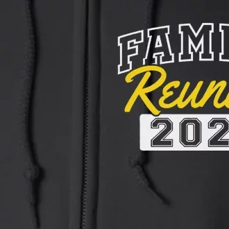 Family Reunion 2024 Gathering Fun Celebration Full Zip Hoodie