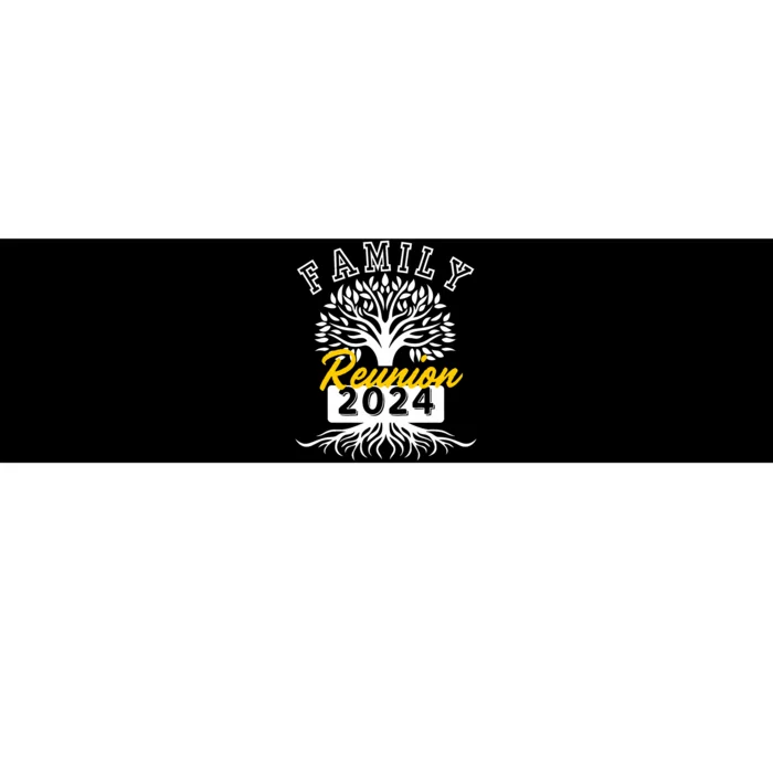 Family Reunion 2024 Attend Meeting Group Vintage Bumper Sticker