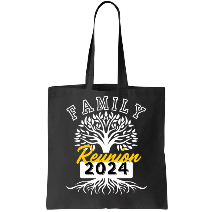 Family Reunion 2024 Attend Meeting Group Vintage Tote Bag