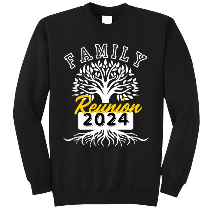 Family Reunion 2024 Attend Meeting Group Vintage Tall Sweatshirt