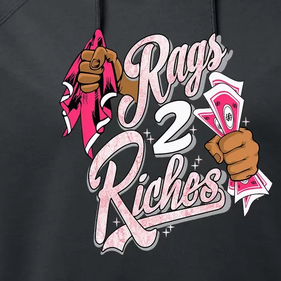 funny Rag 2 Riches Arctic Punch 12s Matching Performance Fleece Hoodie