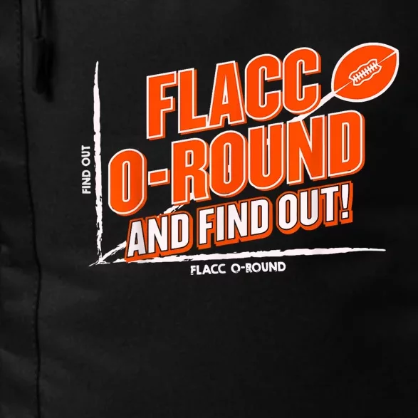 Flacc Round And Find It Out Funny Daily Commute Backpack