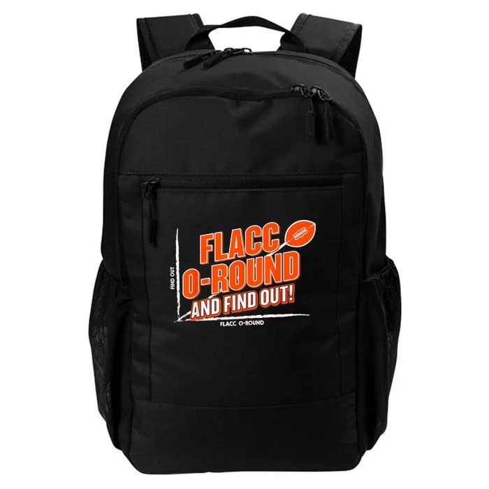 Flacc Round And Find It Out Funny Daily Commute Backpack