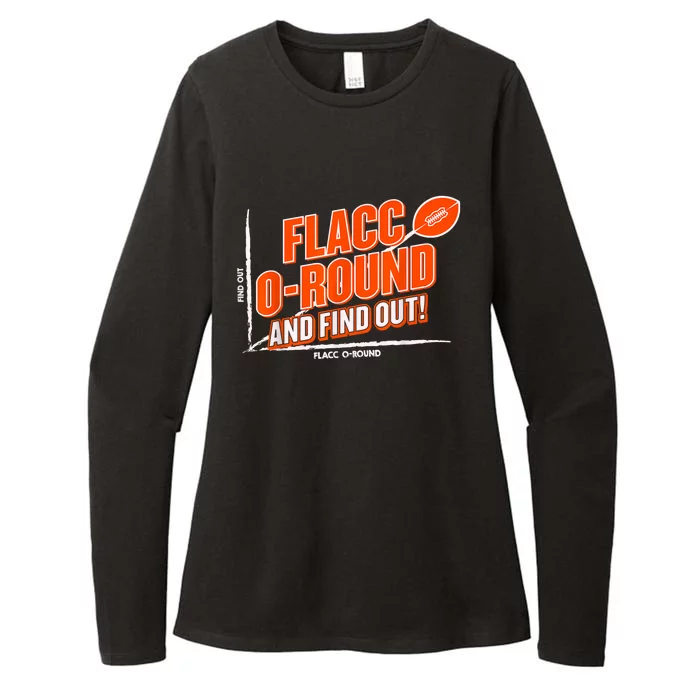 Flacc Round And Find It Out Funny Womens CVC Long Sleeve Shirt