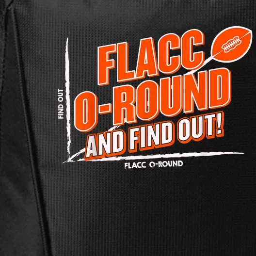 Flacc Round And Find It Out Funny City Backpack