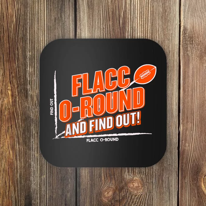 Flacc Round And Find It Out Funny Coaster