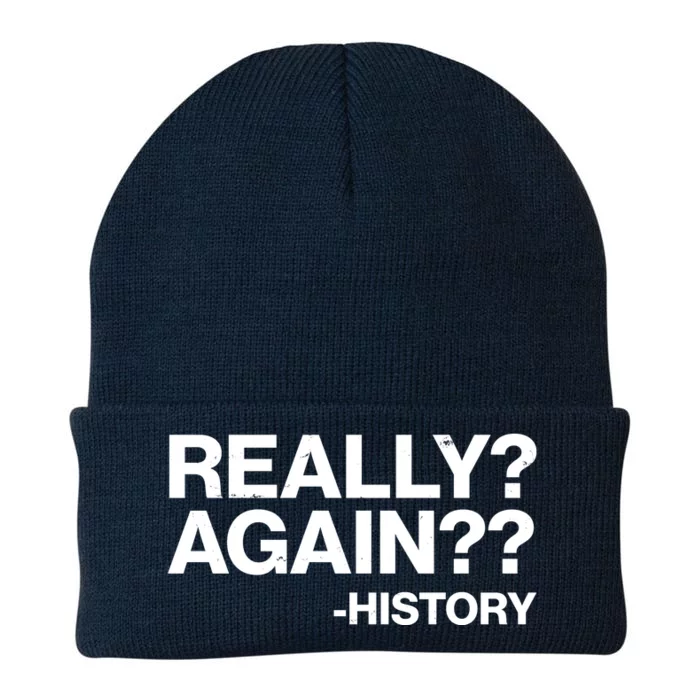 Funny Really Again History Knit Cap Winter Beanie