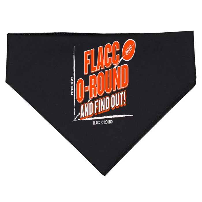 Flacc Round And Find It Out USA-Made Doggie Bandana