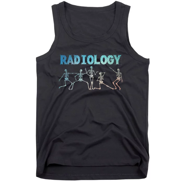 Funny Radiology Art For Women Rad Tech Radiologist Xray Tank Top