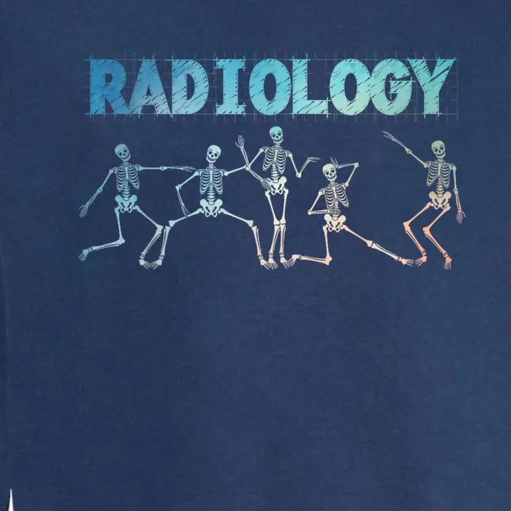 Funny Radiology Art For Women Rad Tech Radiologist Xray Garment-Dyed Sweatshirt