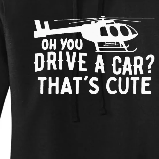 Funny Rotocraft Aviation Helicopter Pilot Women's Pullover Hoodie