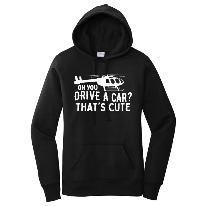 Funny Rotocraft Aviation Helicopter Pilot Women's Pullover Hoodie