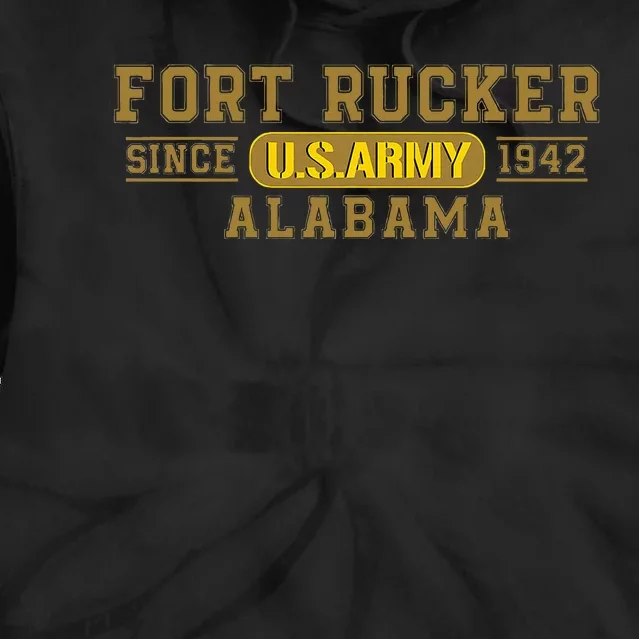 Fort Rucker Alabama Aviation Brigade Tie Dye Hoodie