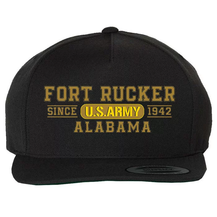 Fort Rucker Alabama Aviation Brigade Wool Snapback Cap