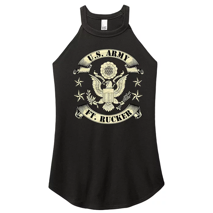 Fort Rucker Alabama Ft Rucker Al Army Aviation Vintage Gifts Women’s Perfect Tri Rocker Tank