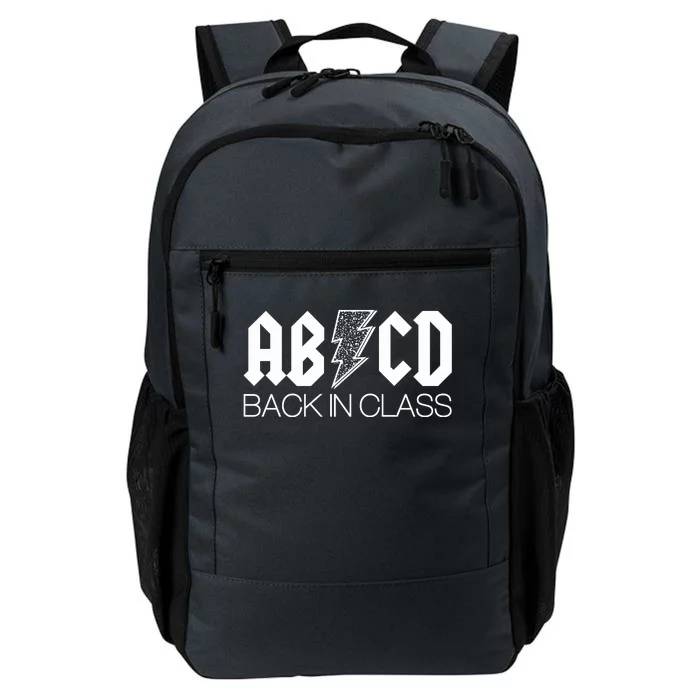 Funny Rocker ABCD Back In Class Back To School Daily Commute Backpack