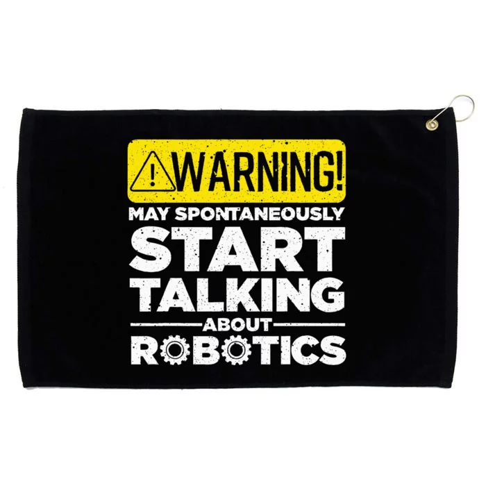 Funny Robotics Art Robotics Engineer Robots Grommeted Golf Towel