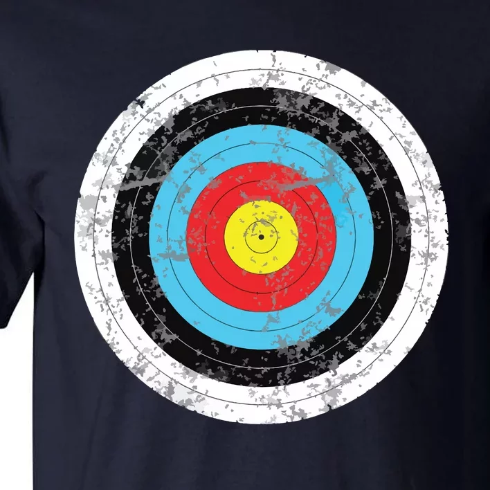 Funny Retro Archery Target Hunter Tall T-Shirt