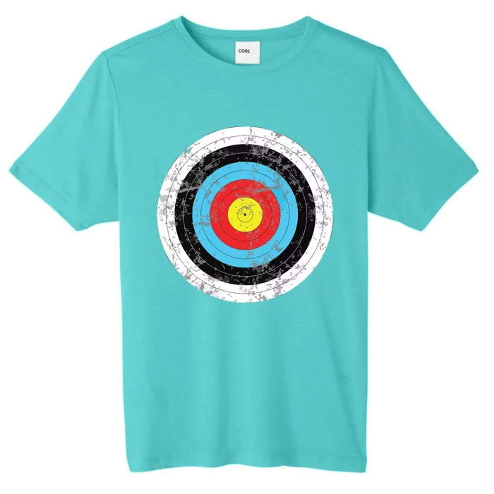 Funny Retro Archery Target Hunter ChromaSoft Performance T-Shirt