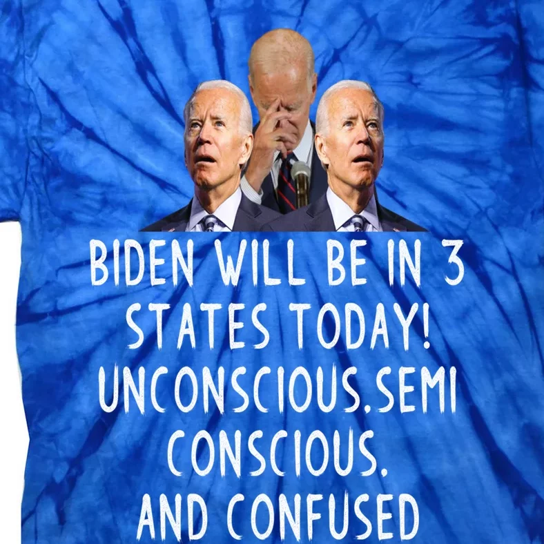 Funny Republican Anti Joe Biden Quote Anti Joe Biden Gift Tie-Dye T-Shirt