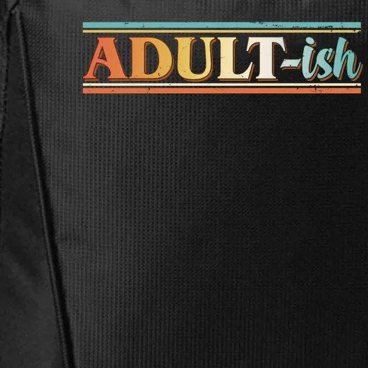 Funny Retro Adultish City Backpack