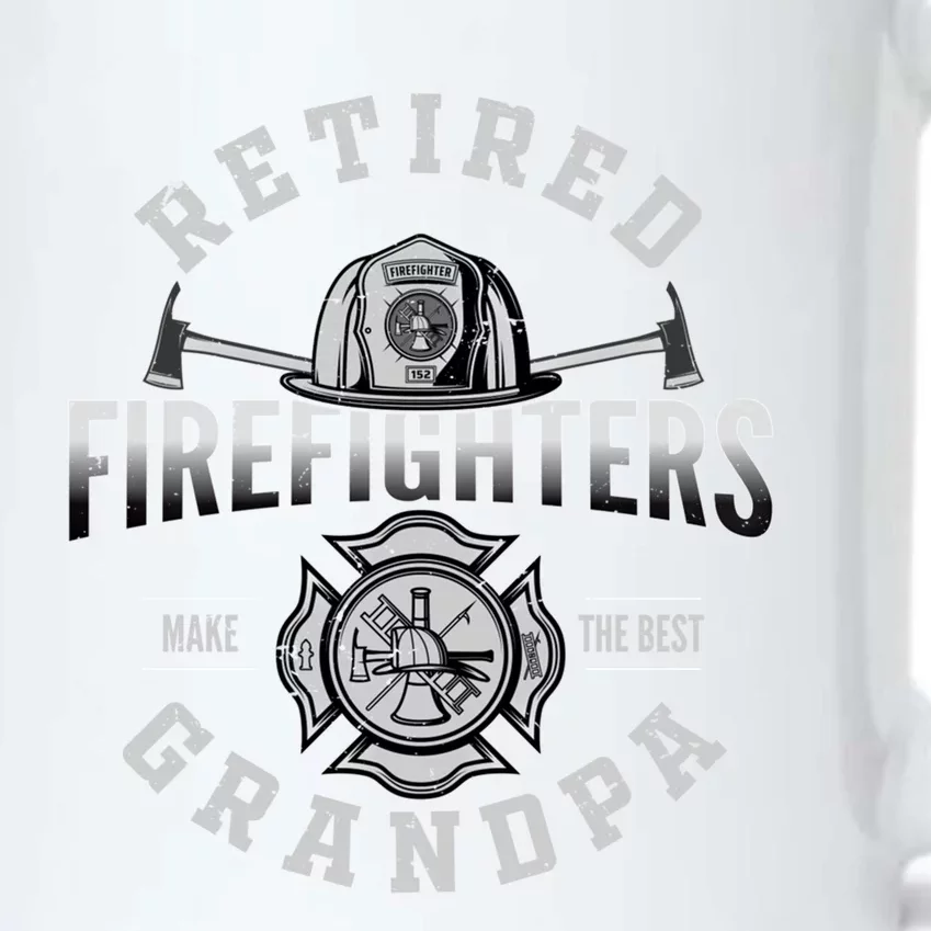 First Responder And Retiret Party Or Retired Firefighter Meaningful Gift Black Color Changing Mug