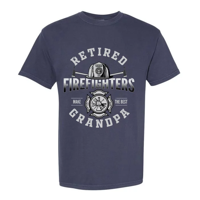 First Responder And Retiret Party Or Retired Firefighter Meaningful Gift Garment-Dyed Heavyweight T-Shirt