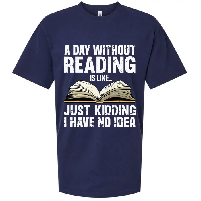 Funny Reading Art For Men Women Reader Book Lover Bookworm Sueded Cloud Jersey T-Shirt