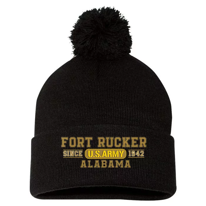 Fort Rucker Alabama Aviation Brigade Pom Pom 12in Knit Beanie