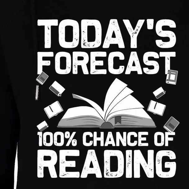 Funny Reading Art For  Wo Bookworm Reading Book Lovers Womens Funnel Neck Pullover Hood