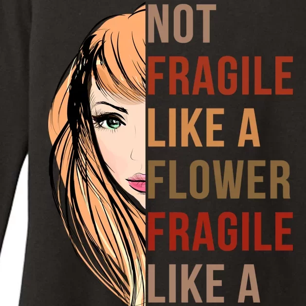 Fragile Like A Bomb Womens CVC Long Sleeve Shirt