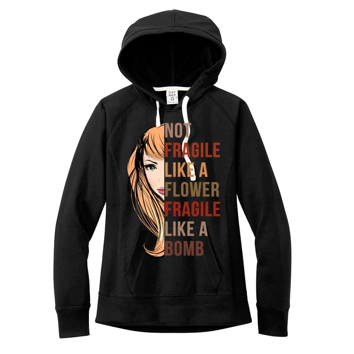 Fragile Like A Bomb Women's Fleece Hoodie