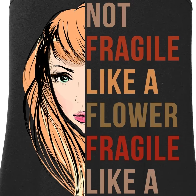 Fragile Like A Bomb Ladies Essential Tank